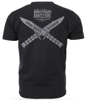 T-shirt DOBERMANS TACTICAL TS376 czarny