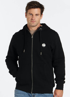 Bluza PIT BULL SMALL LOGO czarna rozpinana