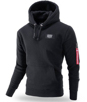 Bluza DOBERMANS EFFORT PERFORMANCE BKK261 kaptur czarna