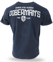 T-shirt DOBERMANS PRIDE GLORY TS285 granatowy