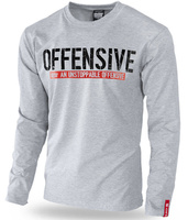 Longsleeve Dobermans AN UNSTOPPABLE OFFENSIVE LS263 szary