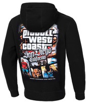 Bluza PIT BULL MOST WANTED czarna kaptur