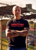 T-shirt OFENSYWA SPORTOWY TRYB ŻYCIA czarno-czerwony