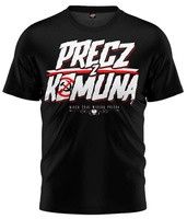 T-shirt PUBLIC ENEMY PRECZ Z KOMUNĄ czarny