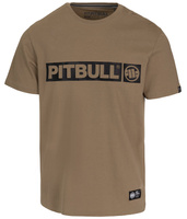 T-shirt PIT BULL HILLTOP 170 ciemnobeżowy (dark sand)