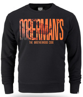 Bluza DOBERMANS BROTHERHOOD CODE BC388 czarna prosta