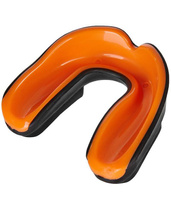 Ochraniacz na szczękę termoplastyczny BENLEE BREATH + etui czarno-pomarańczowy