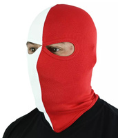 Kominiarka EXTREME ADRENALINE biało/czerwona