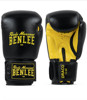 Skórzane rękawice bokserskie BENLEE DRACO czarne