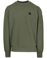 Bluza PIT BULL SMALL LOGO oliwkowa (olive) prosta