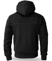Bluza/kożuch DOBERMANS  OFFENSIVE KZ232 czarny