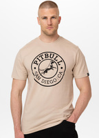 T-shirt PIT BULL SAN DIEGO CA piaskowy (ultra light sand)