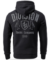 Bluza DOBERMANS SHIELD 44 BK389 kaptur czarna