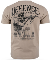 T-shirt DOBERMANS UNBREAKABLE TS377 beżowy