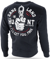 Bluza DOBERMANS GANGLAND THE HUNT FOR A TRAITOR BC287 czarna prosta