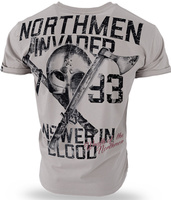 T-shirt DOBERMANS NORTHMEN TS202 beżowy
