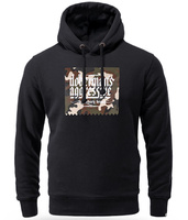 Bluza DOBERMANS CLASSIC CAMO BK395 kaptur czarna