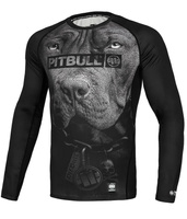 Longsleeve Rashguard PIT BULL BORN IN 1989 czarny