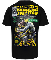 T-shirt PIT BULL MASTERS OF BJJ czarny