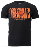 T-shirt DOBERMANS BROTHERHOOD CODE TS388 czarny