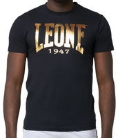 T-shirt LEONE NEW GOLD czarny