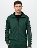 Bluza PIT BULL OLDSCHOOL POWERS zielona (bottle green) stójka