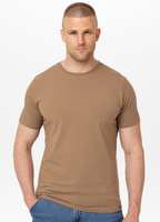 T-shirt PIT BULL MINIMAL 190 spandex brązowy (coyote brown)