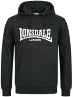 Bluza LONSDALE WOLTERTON czarna kaptur
