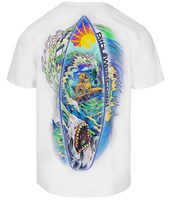 T-shirt PIT BULL CAMINO biały