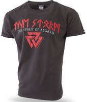 T-shirt DOBERMANS ASGARD TS303 brązowy
