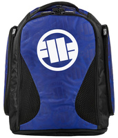 Duży plecak / torba treningowa PIT BULL NEW LOGO niebieski