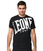 T-shirt LEONE BOXE czarny