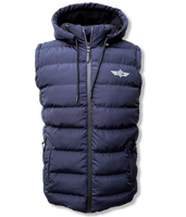 Bezrękawnik ERIK & SONS KC granatowy