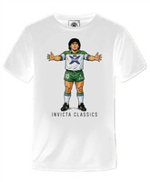 T-shirt INVICTA D10S biały