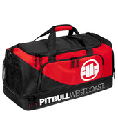 Duża torba PIT BULL BIG DUFFLE BAG LOGO 2 TNT czerwona