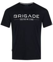 T-shirt BRIGADE TOGETHER WE STAND czarny
