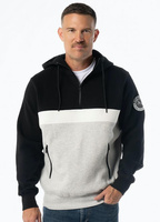 Bluza PIT BULL GIBSON czarno/szara kaptur 