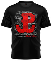 T-shirt PW CHWAŁA BOHATEROM czarny