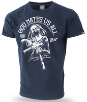 T-shirt DOBERMANS THE NUN TS296 granatowy