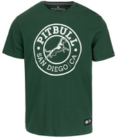 T-shirt PIT BULL SAN DIEGO CA zielony (bottle green)