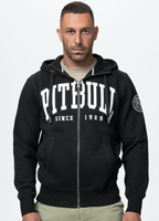 Bluza PIT BULL NORTON czarna rozpinana