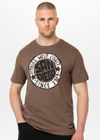 T-shirt PIT BULL SAN DIEGO SUN brązowy (dark brown)
