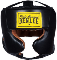 Skórzany kask bokserski półpełny BENLEE TYSON czarny