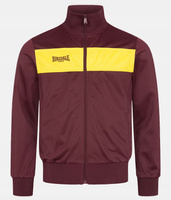 Bluza poliestrowa LONSDALE ALNWICK bordowa stójka