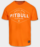 T-shirt PIT BULL ULTRA LIGHT CO. pomarańczowy
