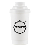 Shaker OCTAGON LOGO biały