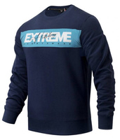 Bluza EXTREME HOBBY HEADLINE granatowa prosta