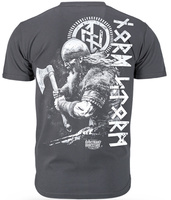 T-shirt DOBERMANS VIKING REACTION TS368 stalowy