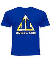 T-shirt dziecięcy INVICTA KIDS niebieski