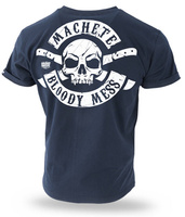 T-shirt DOBERMANS MACHETE TS295 granatowy